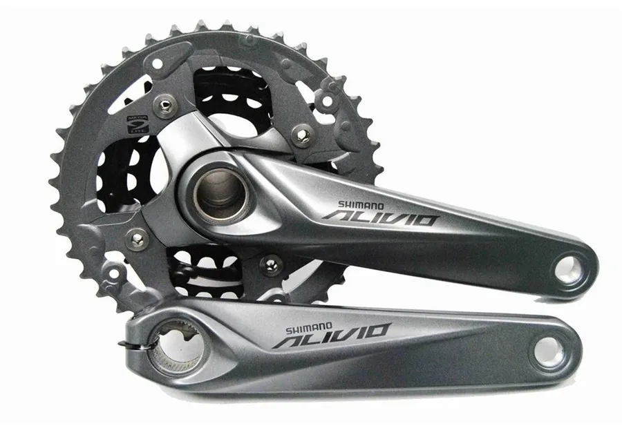 Crank and chainwheel Shimano Alivio FC-M4050-3