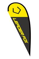 Advertising flag with stand